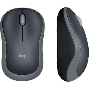Mouse Logitech Óptico M185, Inalámbrico, USB, 1000DPI, Negro