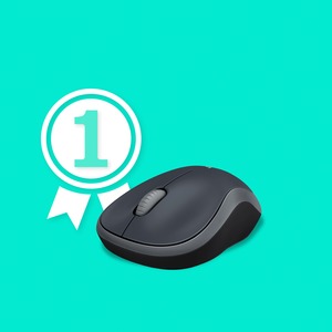 Mouse Logitech Óptico M185, Inalámbrico, USB, 1000DPI, Negro