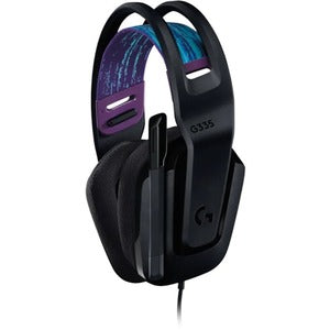 Logitech Audífonos Gamer G335 para PS4/Xbox One/Nintendo Switch/Smartphone, Alámbrico, 3.5mm, Negro