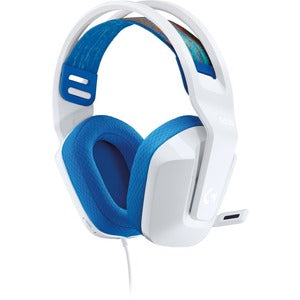 Logitech Audífonos Gamer G335 para PS4/Xbox One/Nintendo Switch/Smartphone, Alámbrico, 3.5mm, Blanco