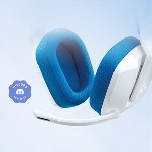 Logitech Audífonos Gamer G335 para PS4/Xbox One/Nintendo Switch/Smartphone, Alámbrico, 3.5mm, Blanco