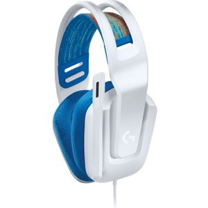 Logitech Audífonos Gamer G335 para PS4/Xbox One/Nintendo Switch/Smartphone, Alámbrico, 3.5mm, Blanco