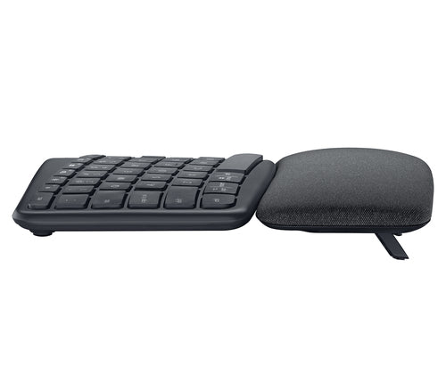 Teclado Logitech Ergo K860, Inalámbrico, RF Wireless/Bluetooth, Negro (Español)