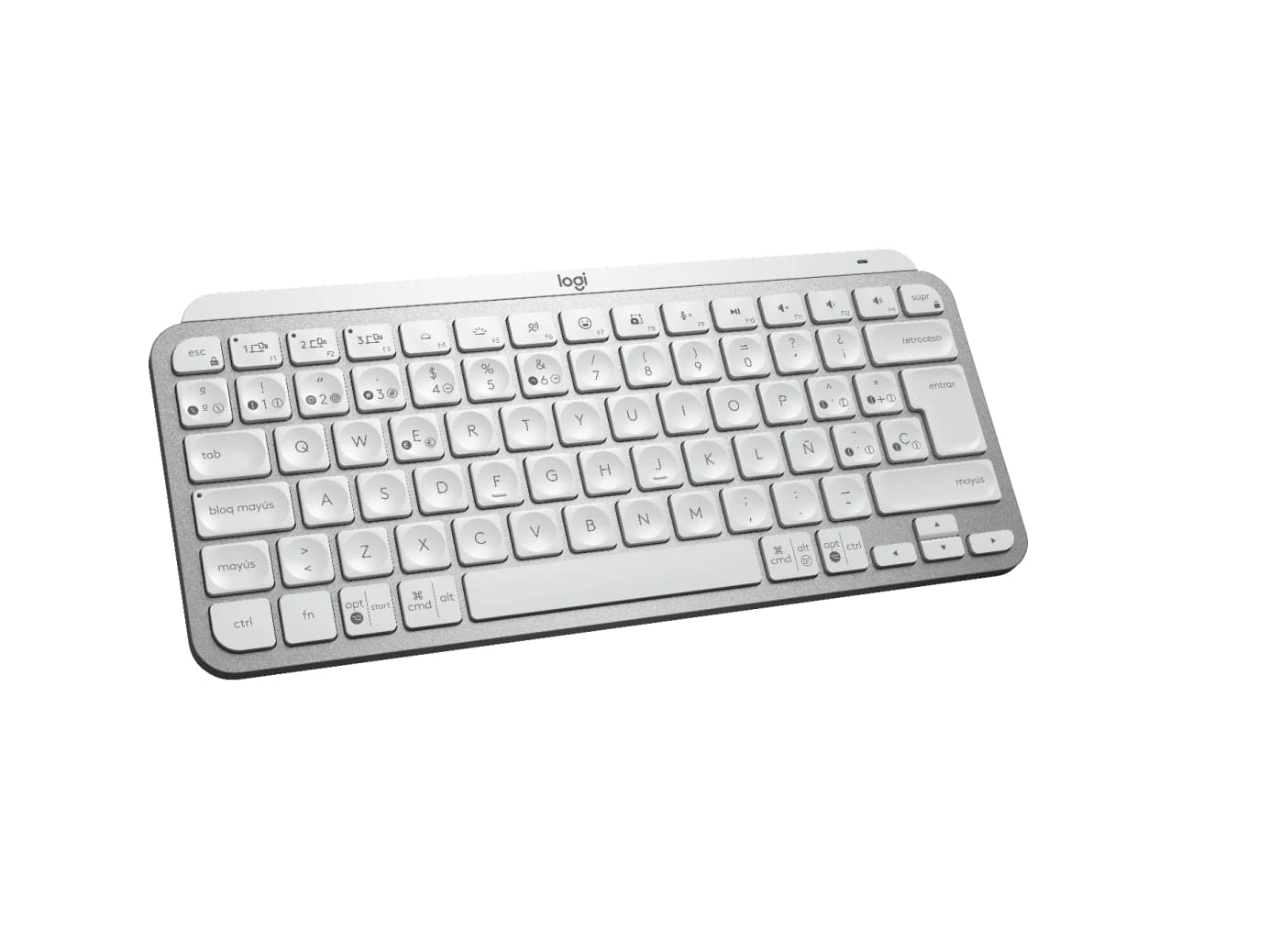 Logitech MX Keys Mini Teclado - Inalámbrico Conectividad - Español - Grafito - MX Llave de contacto