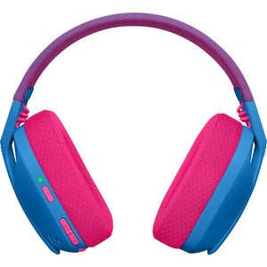 Logitech Audífonos Gamer G435 para PC/PS4/PS5, Inalámbrico, USB-A, Azul/Rosa