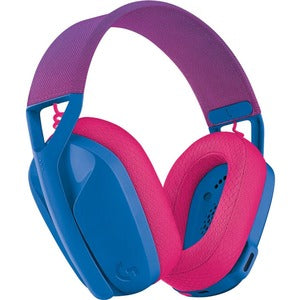 Logitech Audífonos Gamer G435 para PC/PS4/PS5, Inalámbrico, USB-A, Azul/Rosa