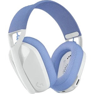 Logitech Audífonos Gamer G435 para PC/PS4/PS5, Inalámbrico, USB-A, Blanco/Lila
