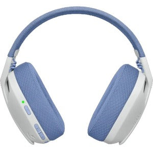 Logitech Audífonos Gamer G435 para PC/PS4/PS5, Inalámbrico, USB-A, Blanco/Lila