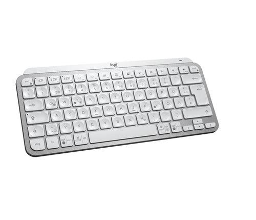 Teclado Logitech MX Keys Mini, Inalámbrico, RF Wireless/Bluetooth, Blanco (Español)