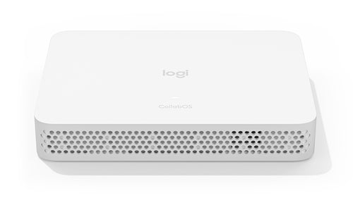 Logitech Sistema de Videoconferencia RoomMate, 1x RJ-45, 3x HDMI, 3x USB A, Blanco