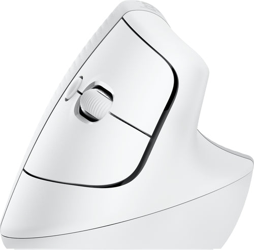 Mouse Logitech Lift - Frecuencia Bluetooth/Radio - USB - Óptico - 6 Botón(es) - Blanco - 1