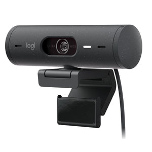 Cámara Web Logitech BRIO - 4Megapíxel - 60fps - Grafito - USB Tipo C - 1920 x 1080 Vídeo -