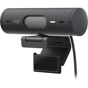 Cámara Web Logitech BRIO - 4Megapíxel - 60fps - Grafito - USB Tipo C - 1920 x 1080 Vídeo -