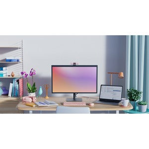 Logitech Webcam Brio 500 con Micrófono, 4MP, 1920 x 1080 Píxeles, USB-C, Rosa
