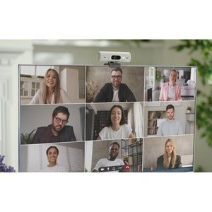 Cámara Web Logitech BRIO - 4Megapíxel - 60fps - Blanco - USB Tipo C - 1920 x 1080 Vídeo - Auto-foco