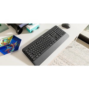 Teclado Logitech Signature K650, Inalámbrico, Bluetooth, Blanco (Español)