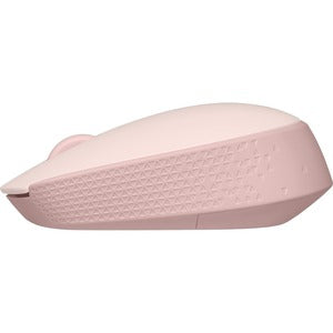 Mouse Ergonómico Logitech M170, Inalámbrico, Óptico, 1.000DPI, RF Inalámbrico, Rosa