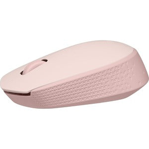 Mouse Ergonómico Logitech M170, Inalámbrico, Óptico, 1.000DPI, RF Inalámbrico, Rosa