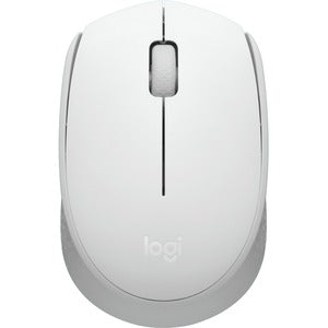 Mouse Ergonómico Logitech M170, Inalámbrico, Óptico, 1.000DPI, RF Inalámbrico, Blanco