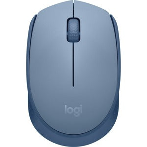 Mouse Ergonómico Logitech M170, Inalámbrico, Óptico, 1.000DPI, RF Inalámbrico, Azul