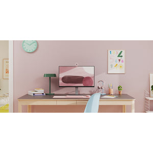 Logitech Webcam Brio 300, 2MP, 1920 x 1080 Pixeles, USB-C, Rosa