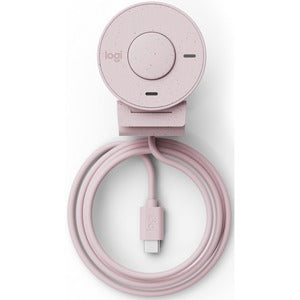 Logitech Webcam Brio 300, 2MP, 1920 x 1080 Pixeles, USB-C, Rosa