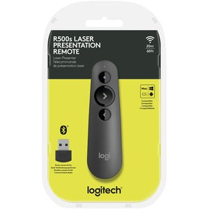 Logitech Presentador R500S, Inalámbrico, USB, Grafito