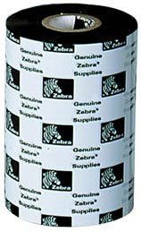 ZEBRA 1 RIBBON CERA 0mmx450m (4.33inx1476ft), 6000; Wax, 25mm (1in)core; Tabletop