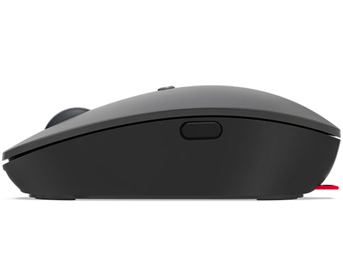 Mouse Lenovo Óptico Go, Inalámbrico, USB C, 2400DPI, Gris
