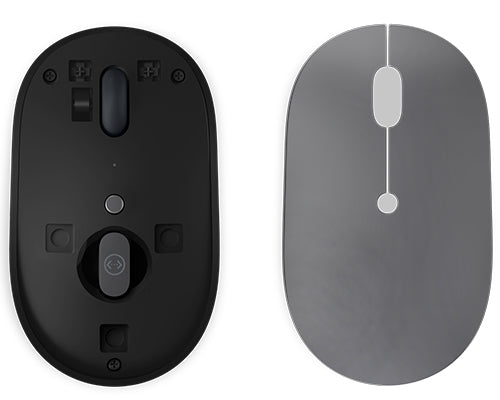 Mouse Lenovo Óptico Go, Inalámbrico, USB C, 2400DPI, Gris