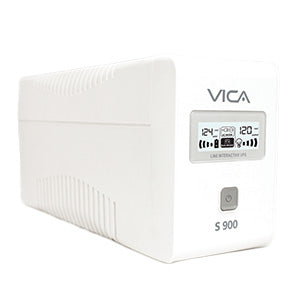 No Break Vica S900 Doble Conversión en Línea, 550W, 900VA, Entrada 81V - 147V, Salida 108V - 132V, 6 Salidas