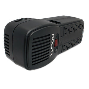 Regulador Vica V2500, 1.5kW, 2.5kVA, Entrada 100 - 127V, Salida 100 - 127V, 8 Salidas