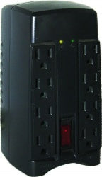 Regulador Vica T-1, 400W, 750VA, Entrada 127V, Salida 120V, 8 Salidas