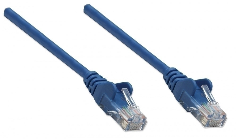 Intellinet Cable Patch Cat5e UTP RJ-45 Macho - RJ-45 Macho, 2 Metros, Azul