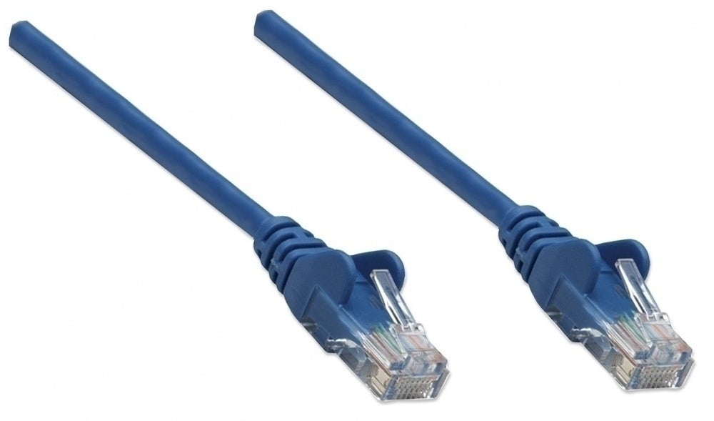 Intellinet Cable Patch Cat6 UTP 100% Cobre, RJ-45 Macho - RJ-45 Macho, 50cm, Azul
