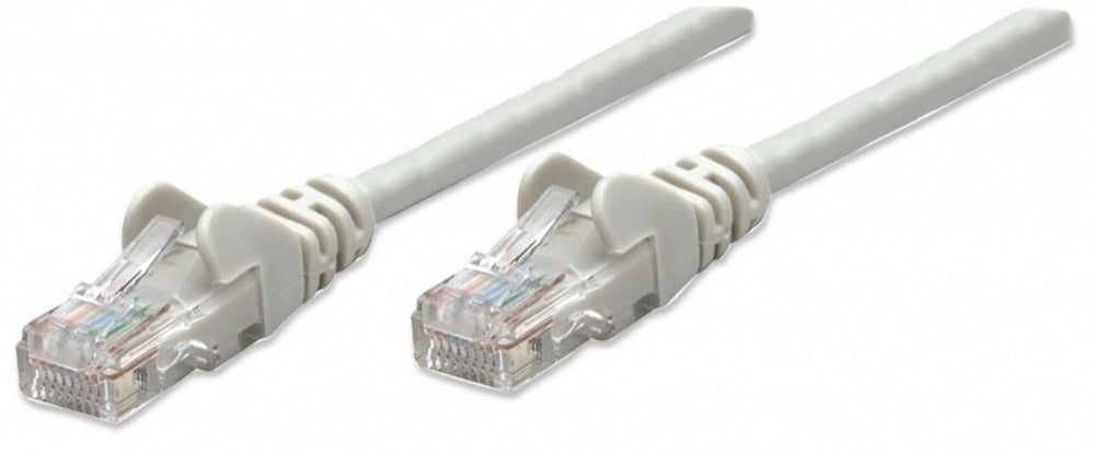 Intellinet Cable Patch Cat5e UTP RJ-45 Macho - RJ-45 Macho, 1 Metro, Gris