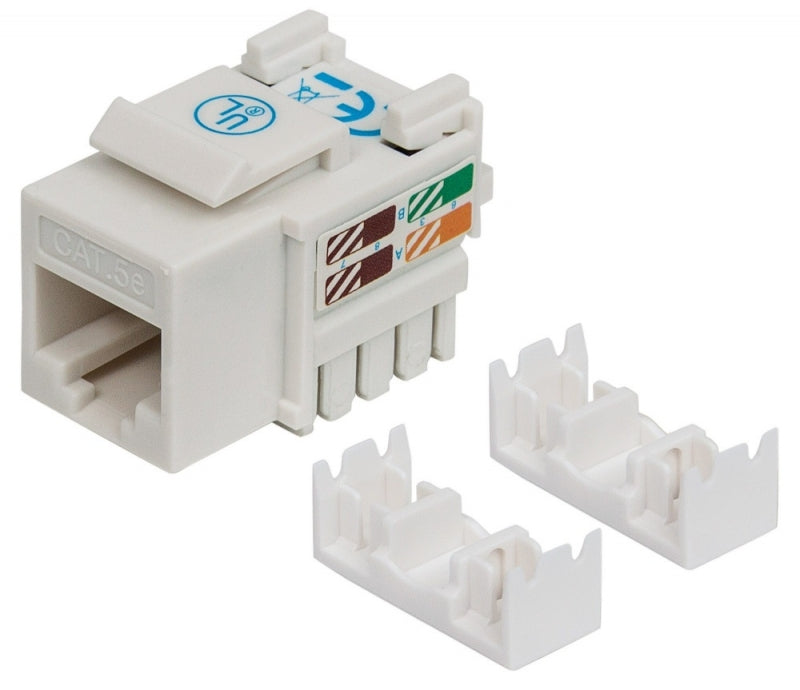 Intellinet Jack Categoría 5e, RJ-45, Blanco