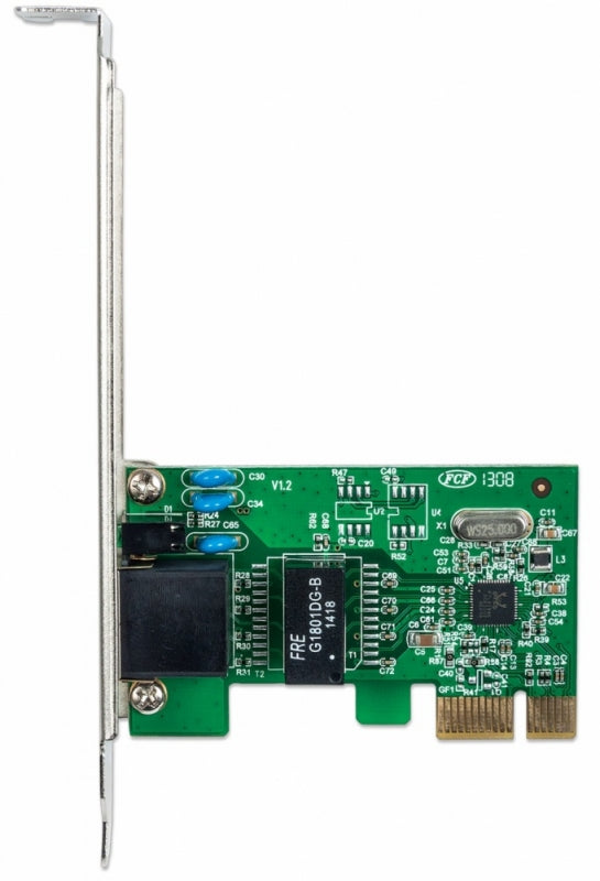 Intellinet Tarjeta de Red Gigabit Ethernet de 1 Puerto 522533, 1000 Mbit/s, PCI Express