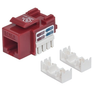 Intellinet JACK CAT 6 DE IMPACTO (KEYSTONE) ROJO - Rojo
