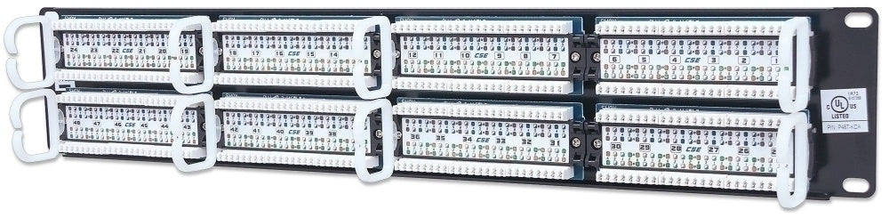 Intellinet Panel de Parcheo Cat5e, 48 Puertos RJ-45, 2U, Negro