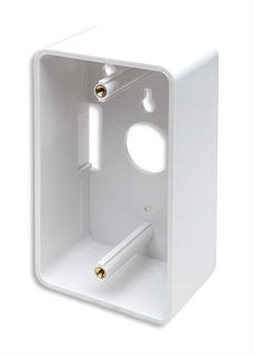Intellinet Caja para Pared Sencilla 517874, Profunidad de 4.80cm, Blanco