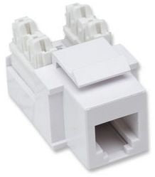Intellinet 210843 Jack para Telefonía de Impacto, RJ11/12, Blanco