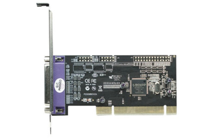 Manhattan Tarjeta PCI 158220, 1.5 Mbit/s, con 1 Puerto DB25 FM - Bracket Corto y Normal
