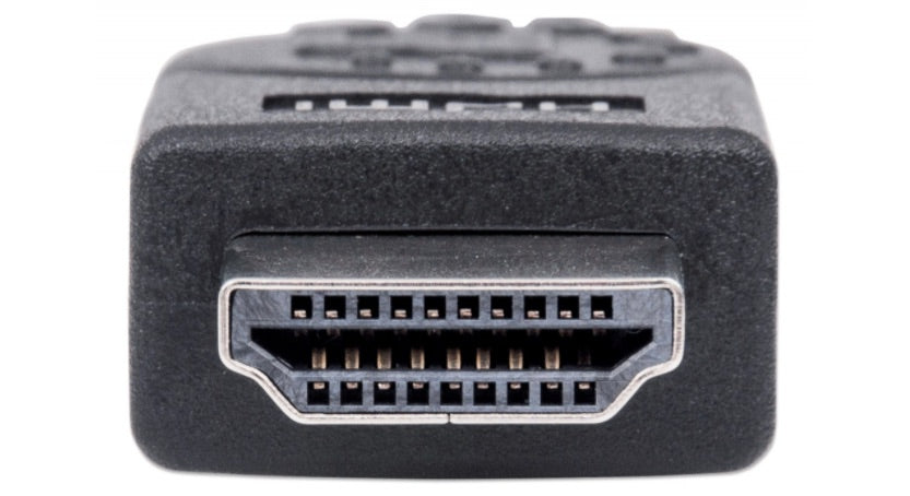 Manhattan Cable HDMI de Alta Velocidad, HDMI Macho - HDMI Macho, 4K, 30Hz, 3D, 1.8 Metros, Negro