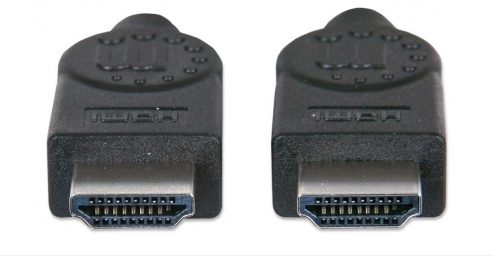 Manhattan Cable HDMI de Alta Velocidad, HDMI Macho - HDMI Macho, 1080p, 3D, 10 Metros, Negro