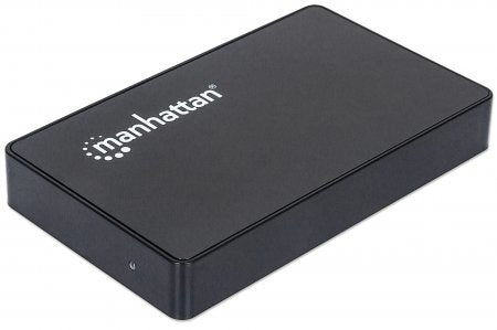 Manhattan Gabinete HDD 2.5 SATA, USB V3.0 Negro - Manhattan Carcasa de unidad