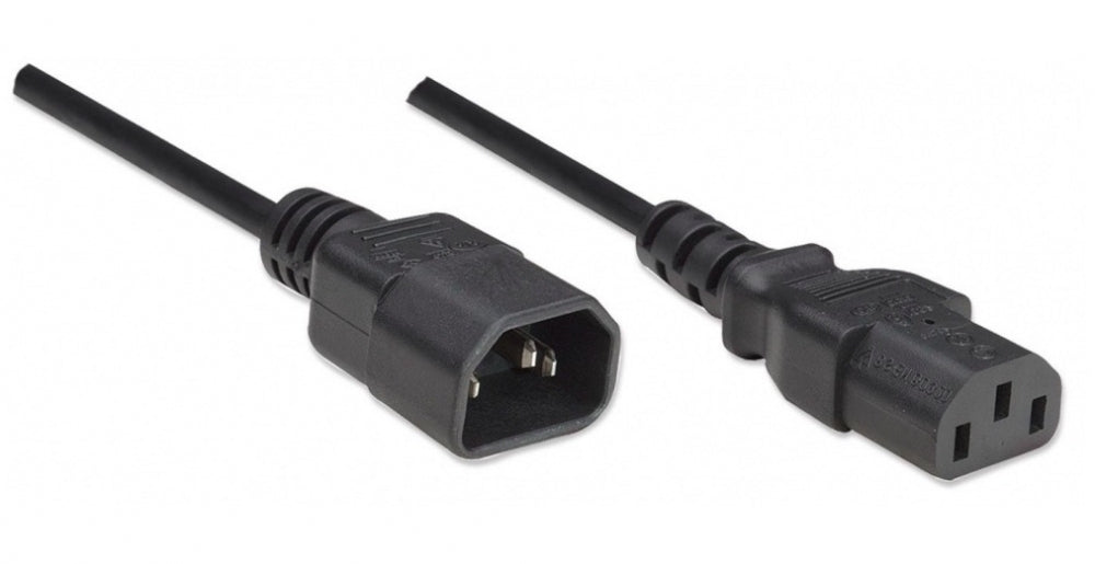 Manhattan Cable Monitor a CPU, 1.8 Metros, Negro