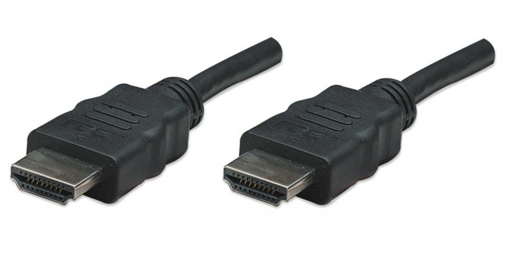 Manhattan Cable HDMI de Alta Velocidad, HDMI Macho - HDMI Macho, 1080p, 3D, 7.5 Metros, Negro