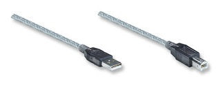 Manhattan Cable USB-A Macho - USB-B Macho, 11 Metros