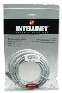 Intellinet Cable Patch Cat6 UTP RJ-45 Macho - RJ-45 Macho, 3 Metros, Blanco